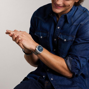 RELOJ ANALOGICO HOMBRE FS6096 FOSSIL	PLATEADO CLASICO 1031029
