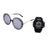 COMBO RELOJ S-640B SANSE + Y55938 SUNTIME MUJER S-64002CB SANSE
