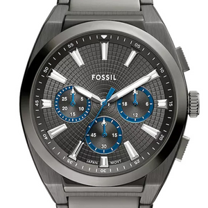 RELOJ ANALOGICO HOMBRE FS6107 FOSSIL PLATEADO CLASICO 1031030