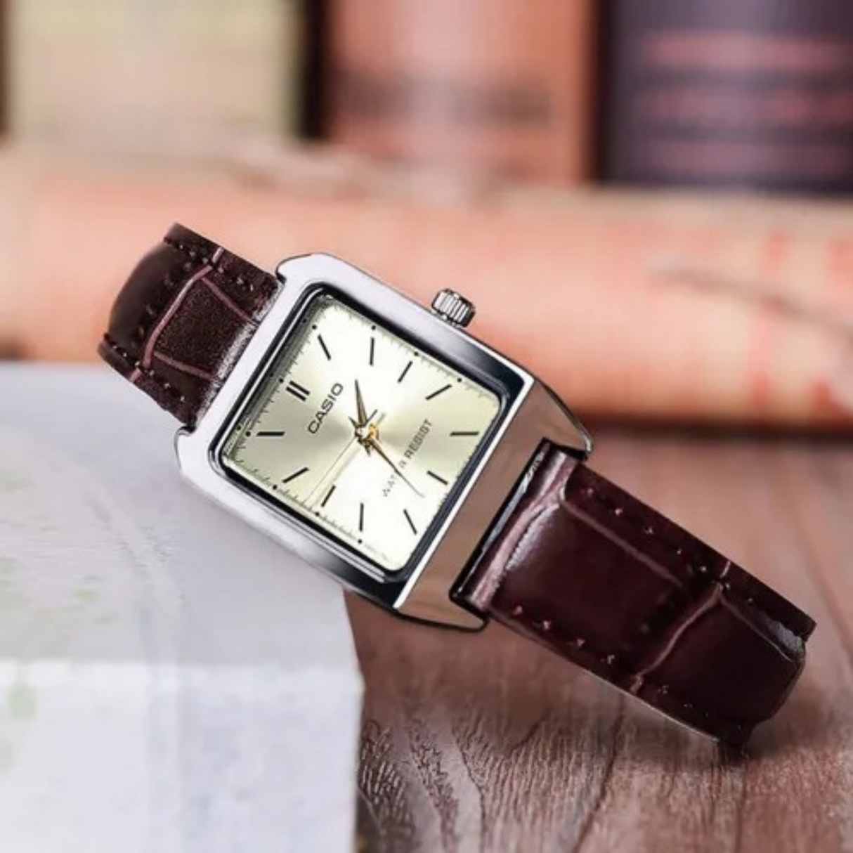 RELOJ ANALOGICO MUJER LTP-V007L-9EUDF CASIO MARRON CASUAL 1030155
