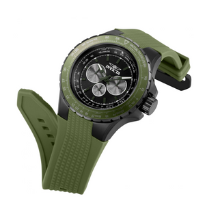 RELOJ ANALOGICO HOMBRE 39302 INVICTA AVIATOR	VERDE SPORT