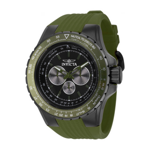 RELOJ ANALOGICO HOMBRE 39302 INVICTA AVIATOR	VERDE SPORT