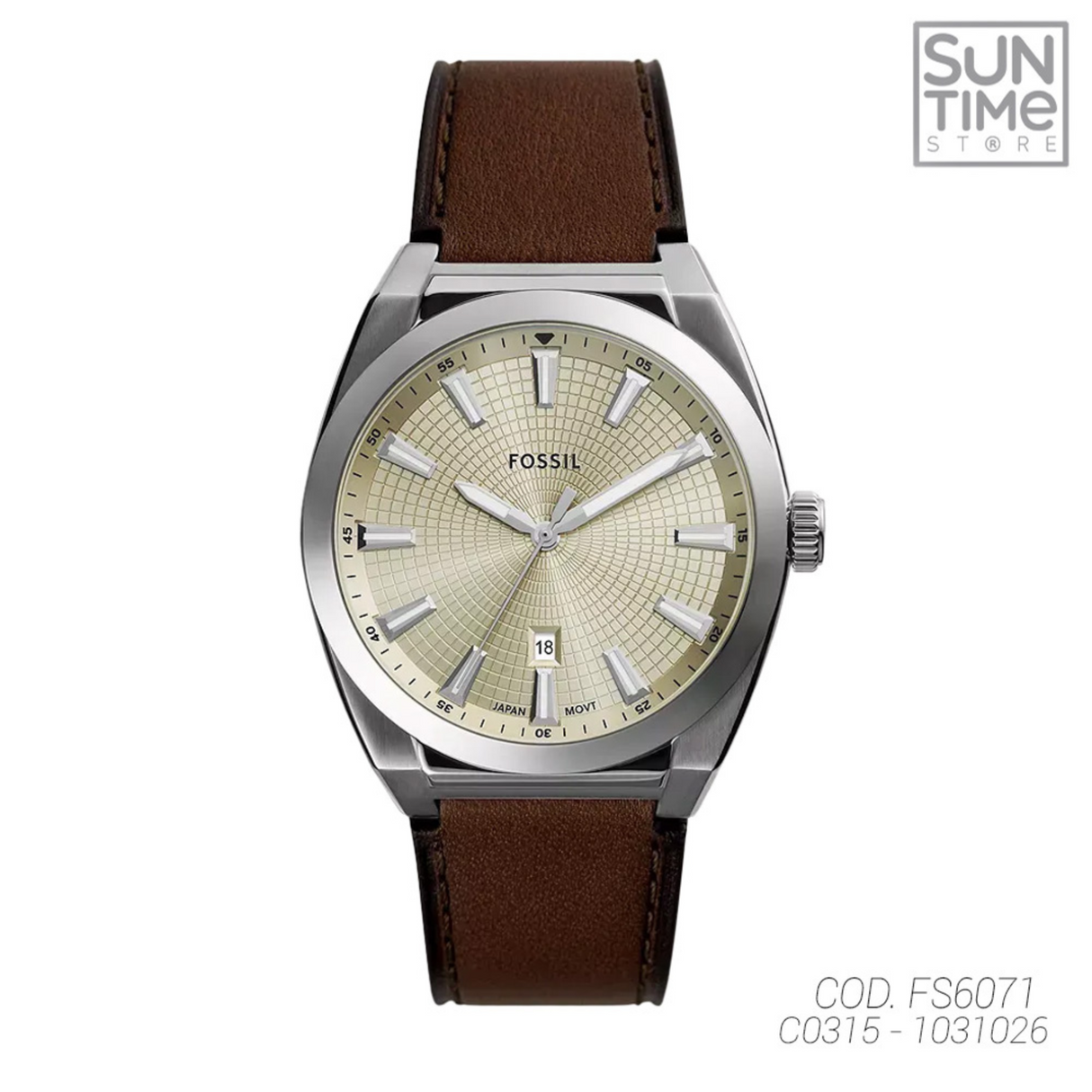 RELOJ ANALOGICO HOMBRE FS6071 FOSSIL	MARRON CASUAL 1031026