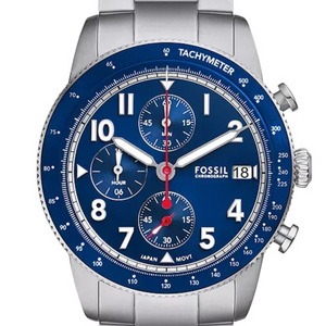 RELOJ ANALOGICO HOMBRE FS6047 FOSSIL	PLATEADO CLASICO 1031025