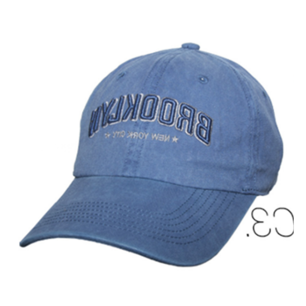 GORRA PRELAVADA UNISEX 3PRS007 SUNTIME AZUL SPORT 1030057