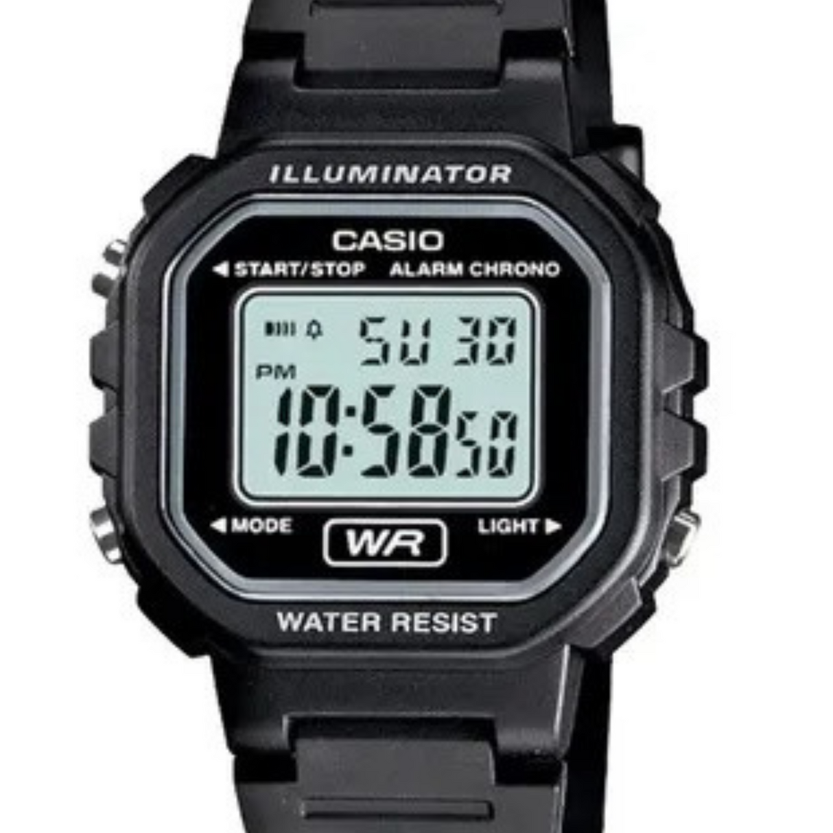 RELOJ DIGITAL UNISEX LA-20WH-1ACF CASIO NEGRO SPORT 1030125