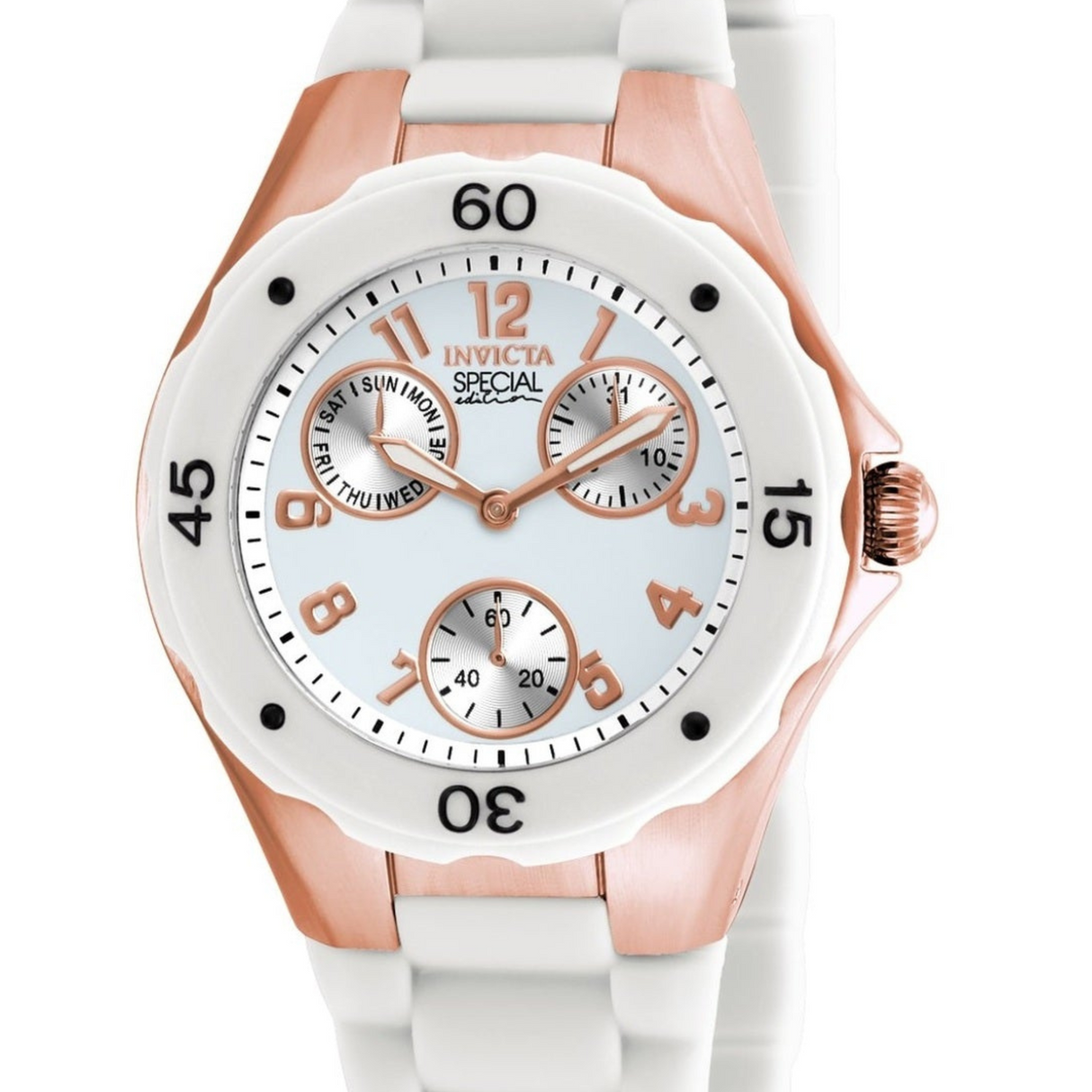 RELOJ ANALOGICO MUJER 18798 INVICTA ANGEL BLANCO SPORT