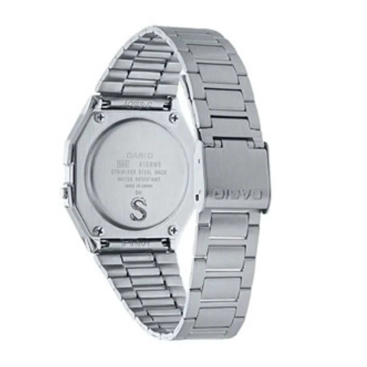 RELOJ DIGITAL UNISEX A158WEA-9CF CASIO PLATEADO CLASICO 1030121 CASIO