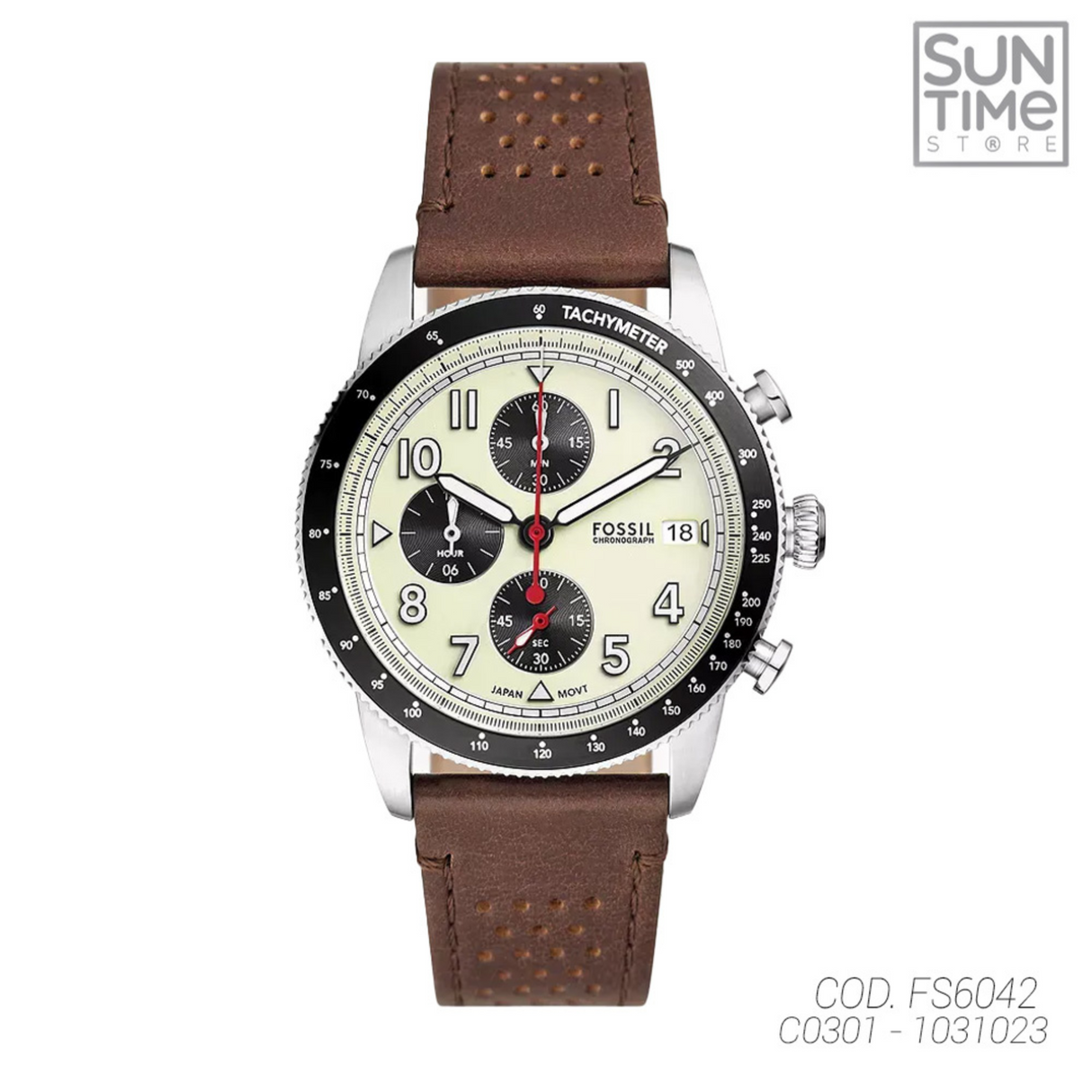 RELOJ ANALOGICO HOMBRE FS6042 FOSSIL	MARRON CASUAL 1031023