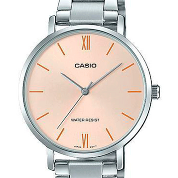 RELOJ ANALOGICO MUJER LTP-VT01D-4BUDF CASIO PLATEADO CLASICO 1030157