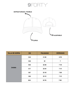 GORRA NEW ERA MLB-SAN DIEGO PADRES 9FORTY 194456644762 NEW ERA