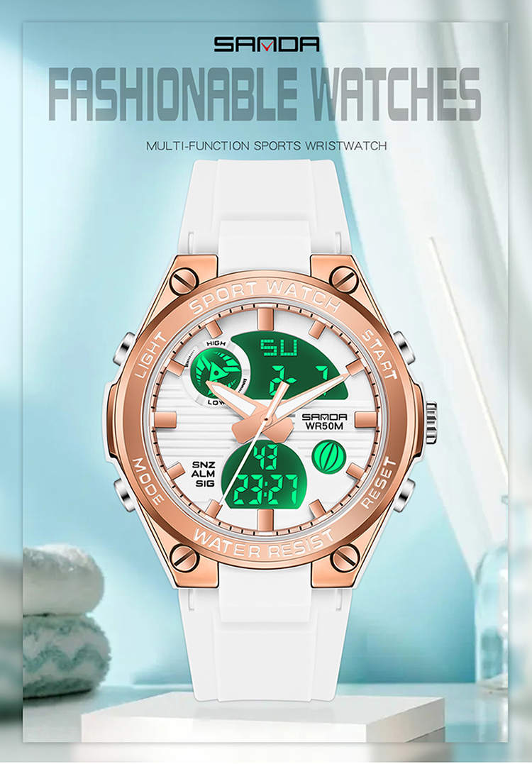 RELOJ ACUATICO MUJER 6067 SANDA