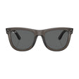 LENTES DE SOL UV400 UNISEX RBR0502S 6707GR 53 RAY BAN REVERSE AVIATOR RAY-BAN