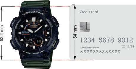 RELOJ ACUATICO HOMBRE AEQ-110W-3AVDF CASIO CASIO