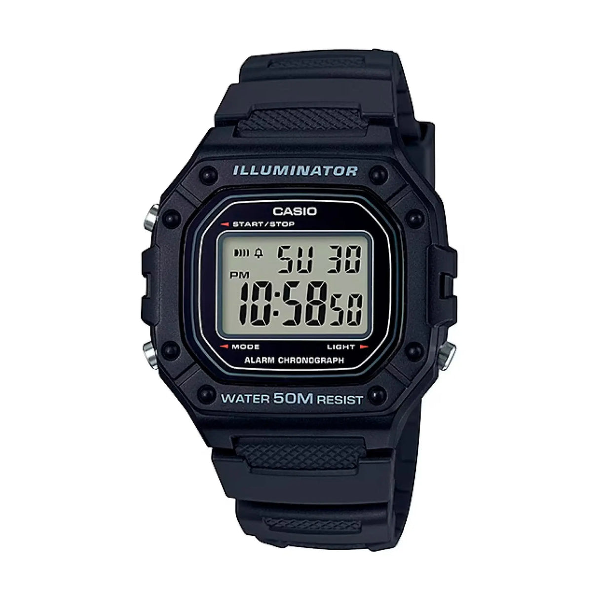 RELOJ DIGITAL HOMBRE W-218H-1A CASIO CASIO