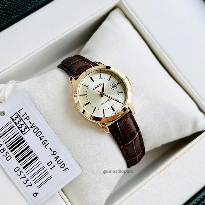 RELOJ ACUATICO MUJER LTP-V004GL-9A CASIO