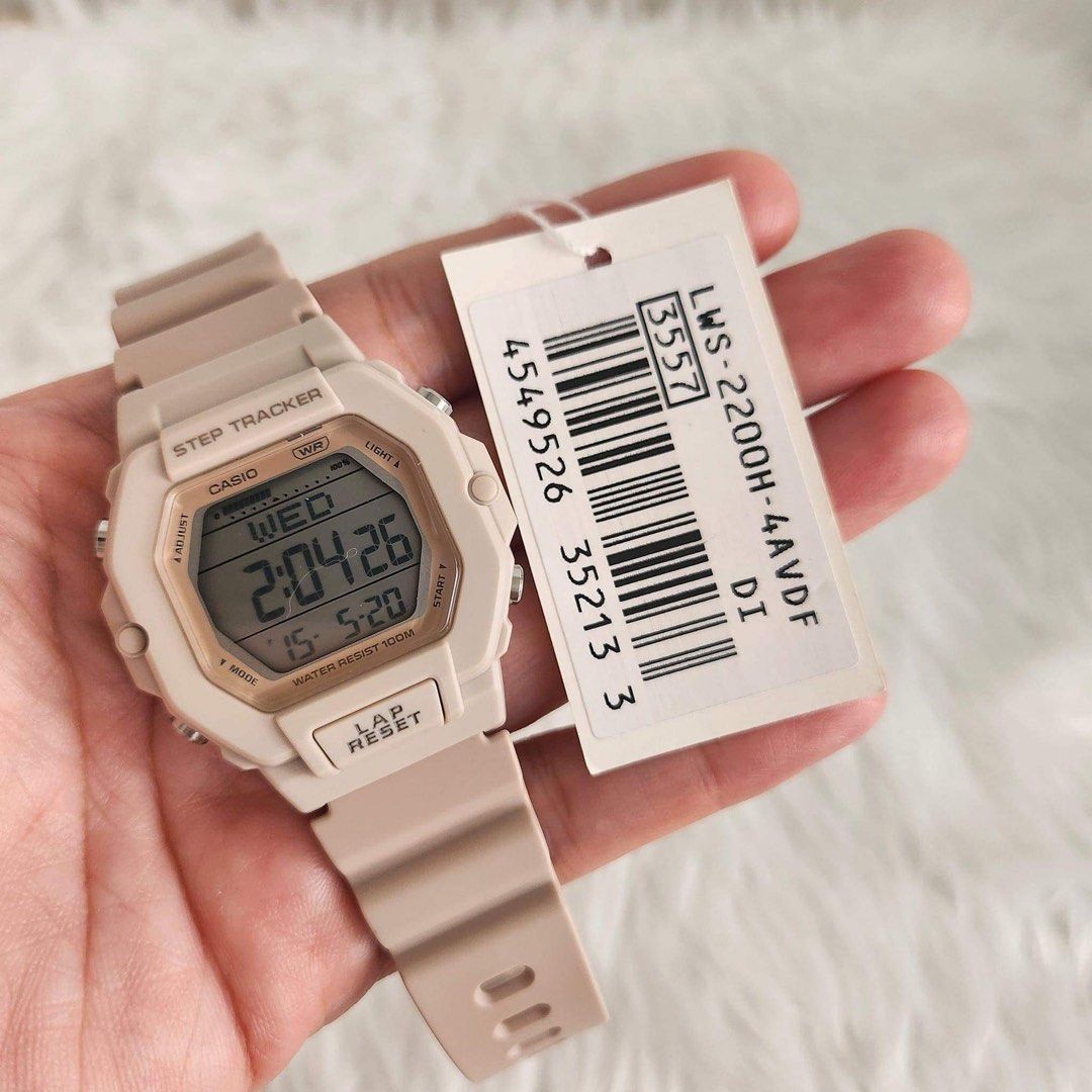 RELOJ ACUATICO MUJER LWS-2200H-4A CASIO