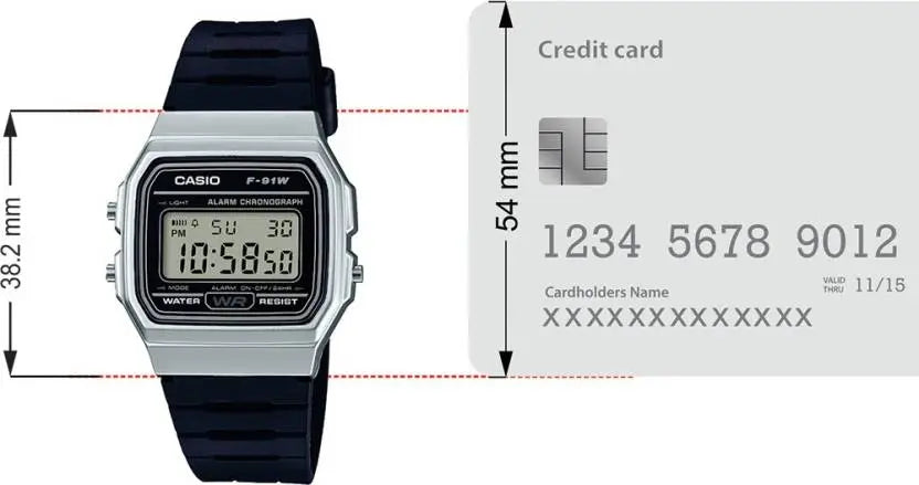 RELOJ ACUATICO HOMBRE F-91WM-7ADF CASIO CASIO
