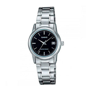 RELOJ ANALOGICO MUJER LTP-V002D-1AUDF CASIO PLATEADO CLASICO CASIO