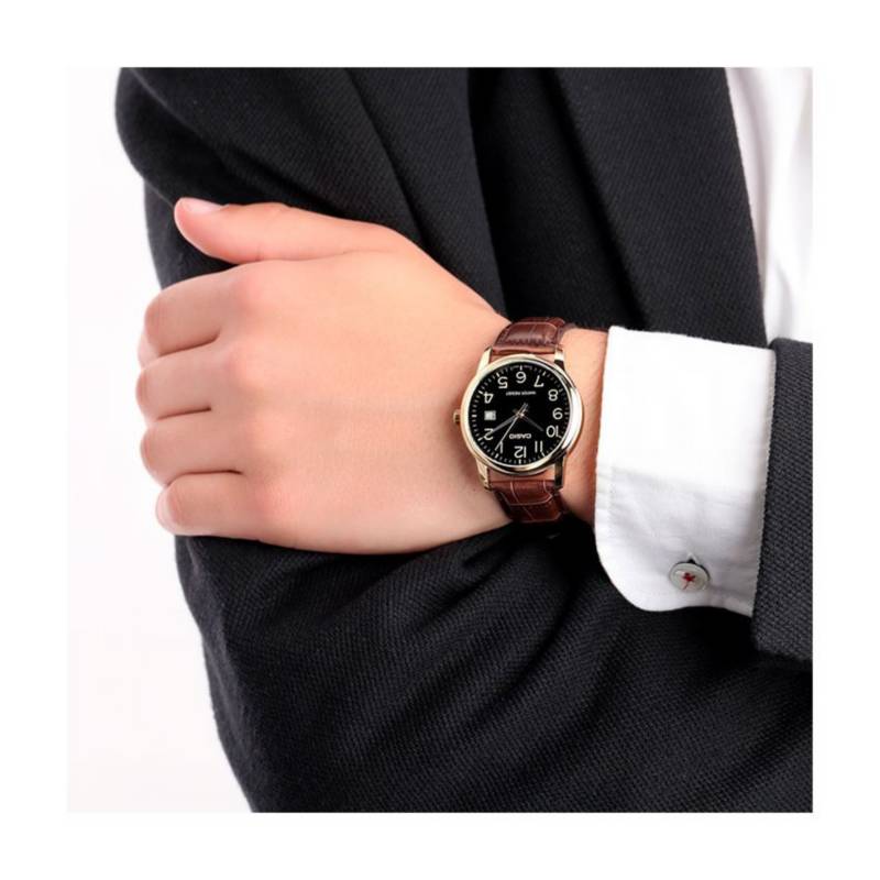 RELOJ ACUATICO HOMBRE MTP-V002GL-1BUDF CASIO