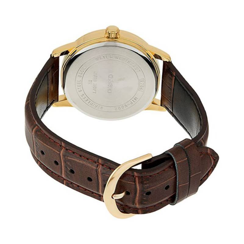RELOJ ACUATICO HOMBRE MTP-V002GL-1BUDF CASIO