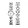 RELOJ ANALOGICO MUJER FMDFL8001 FOLIO PLATEADO 881708188876 FOLIO