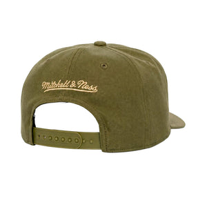 GORRA MITCHELL & NESS NBA-MIAMI HEAT HP12962-MHEOLIV MITCHELL AND NESS