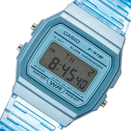 RELOJ DIGITAL UNISEX F-91WS-2CF CASIO CASIO