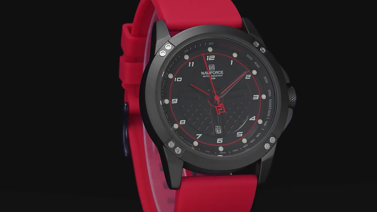 RELOJ ANALOGICO HOMBRE NF8031 NAVIFORCE	ROJO CASUAL 1030888