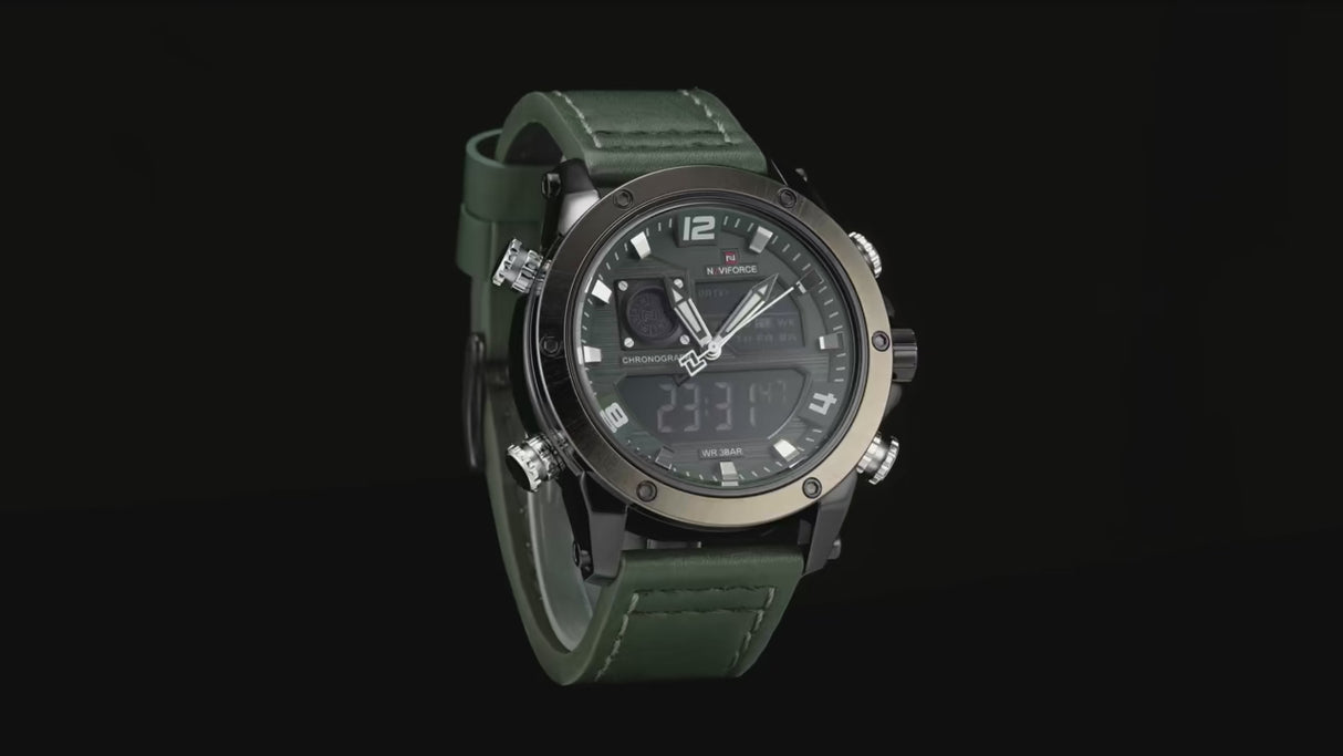 RELOJ ANALOGICO-DIGITAL HOMBRE NF9236 NAVIFORCE VERDE CASUAL 1030941