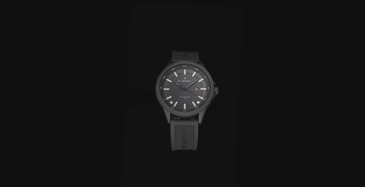 RELOJ ANALOGICO HOMBRE NF9248L NAVIFORCE NEGRO CASUAL 1030936