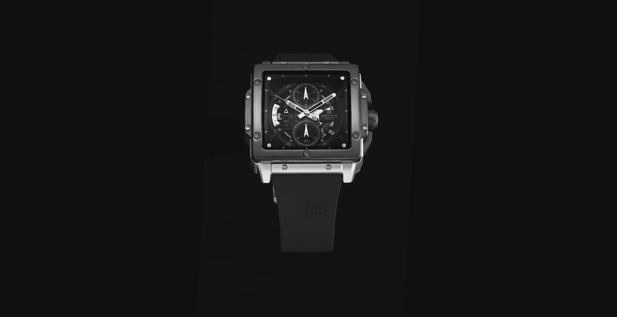 RELOJ ANALOGICO HOMBRE NF8064 NAVIFORCE NEGRO CASUAL 1030914