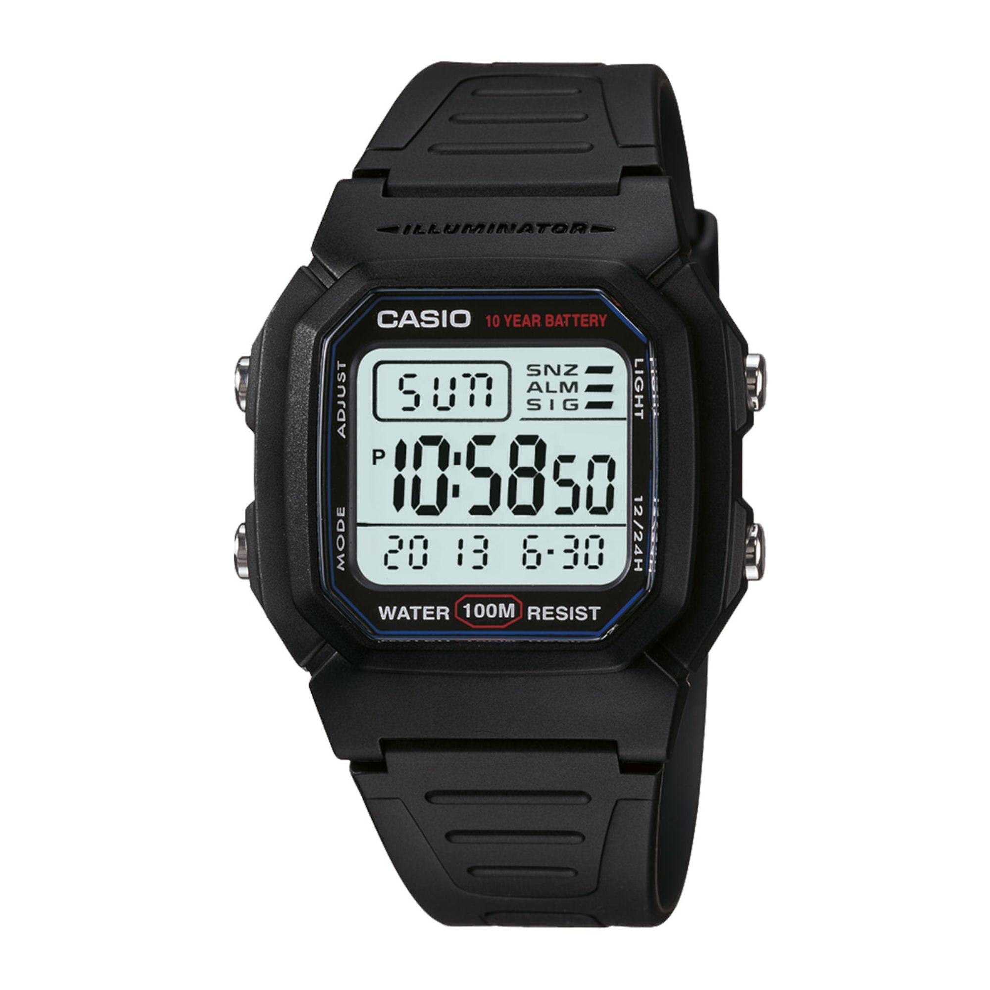 RELOJ ACUATICO HOMBRE W-800H-1A CASIO