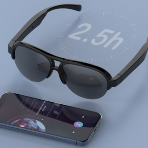 SMART GLASSES BLUETOOTH 5.3 LENTES DE SOL INTELIGENTE UV400 UNISEX F-08 SMART TIME