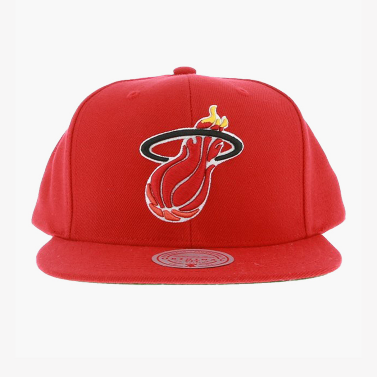 GORRA MITCHELL AND NESS  NBA-MIAMI HEAT  HHSS3258-MHEYYPPPRED