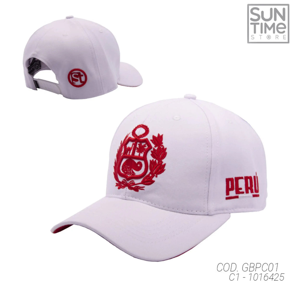 GORRA CON BROCHE UNISEX GBPC01 PERU - 1016425 SUNTIME