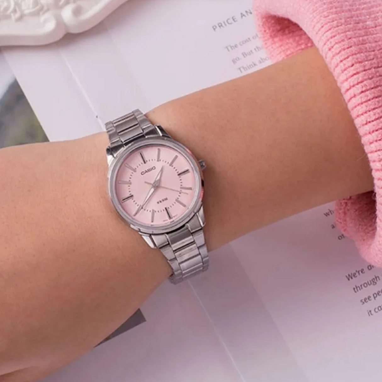 RELOJ ANALOGICO MUJER LTP-1303D-4AVDF CASIO