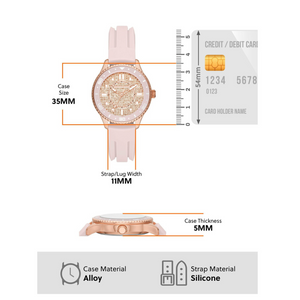 RELOJ ANALOGICO MUJER SR9061 SKECHERS