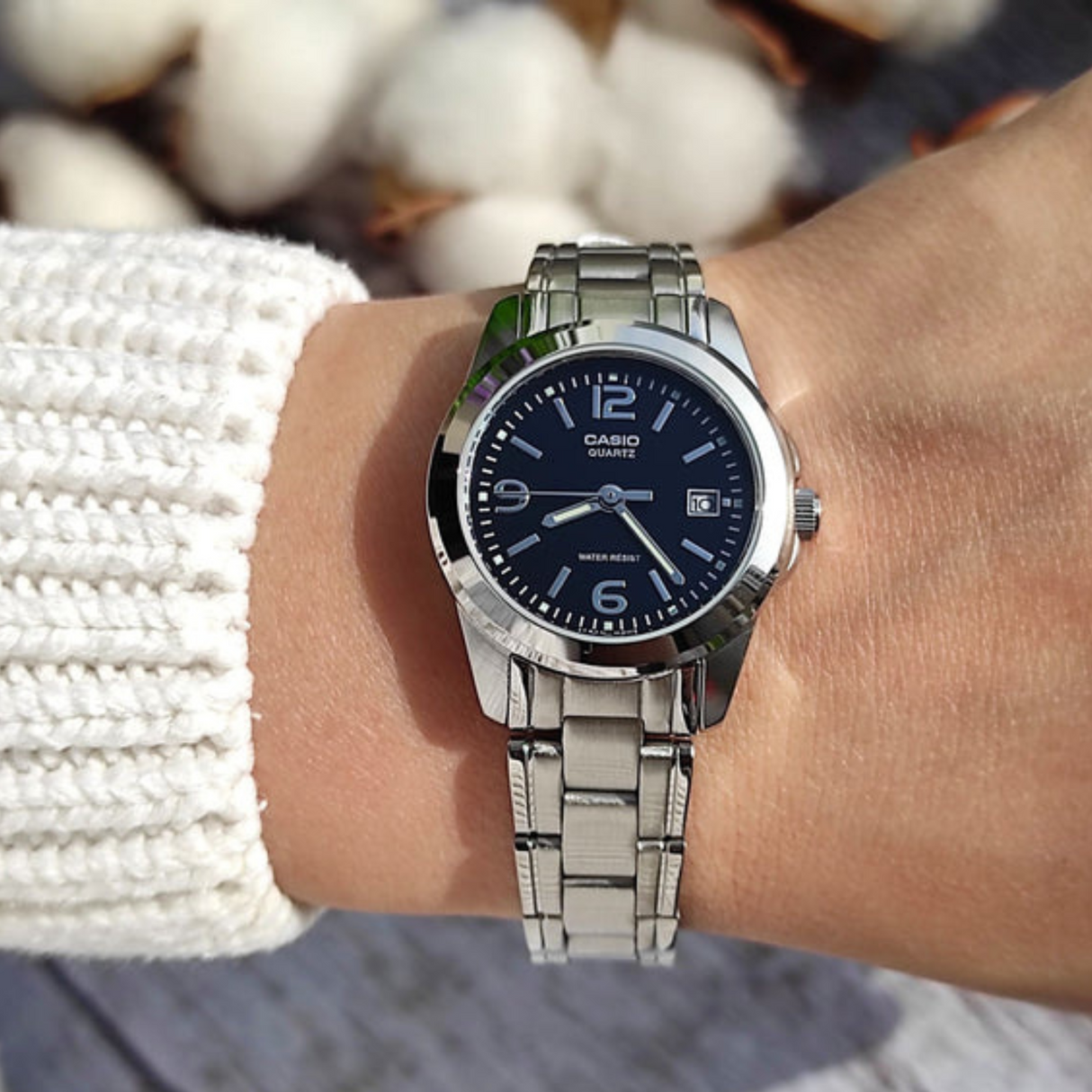 RELOJ ANALOGICO MUJER LTP-1215A-1ADF CASIO