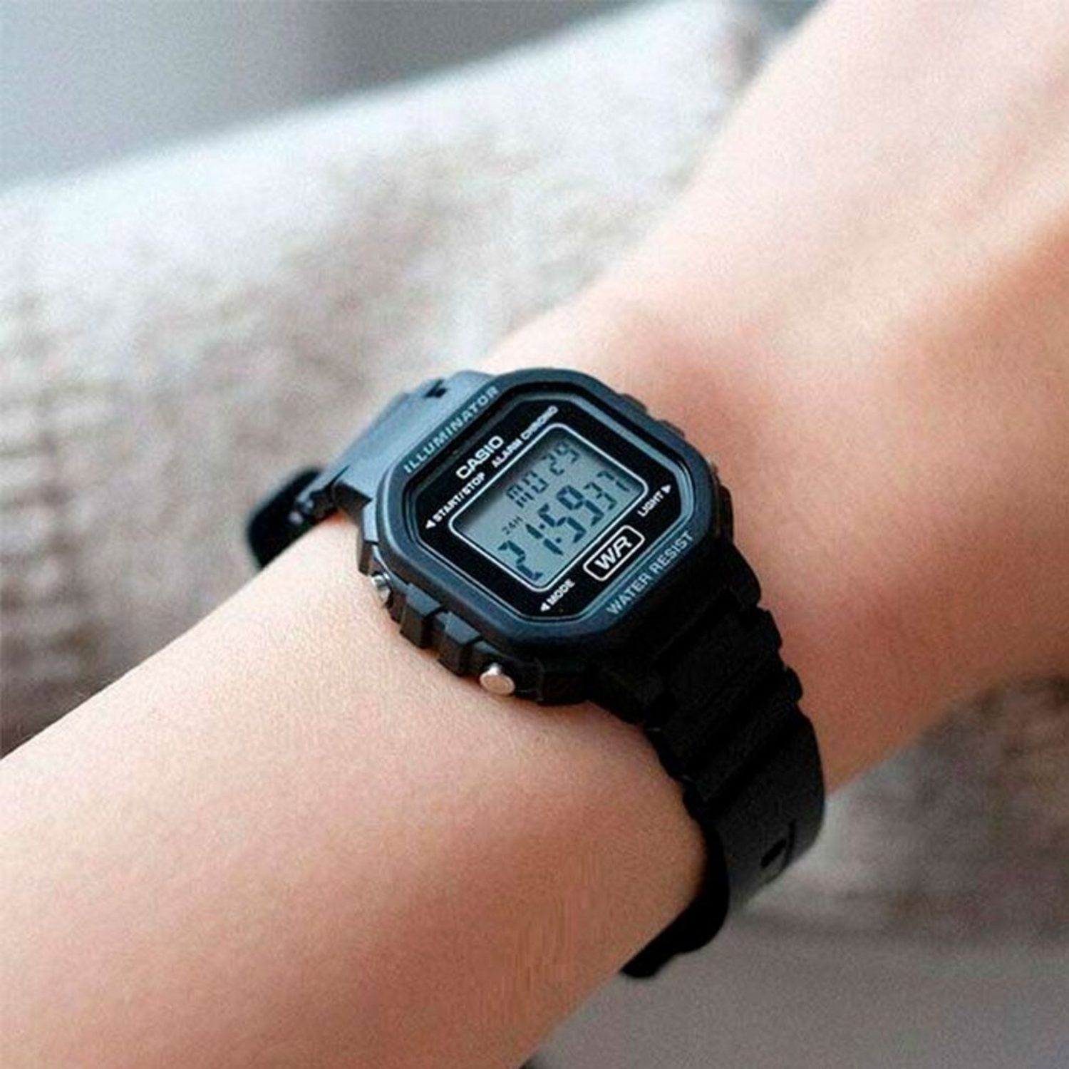 Reloj Digital Reloj Casio Negro Dama Reloj Casio Reloj Casio