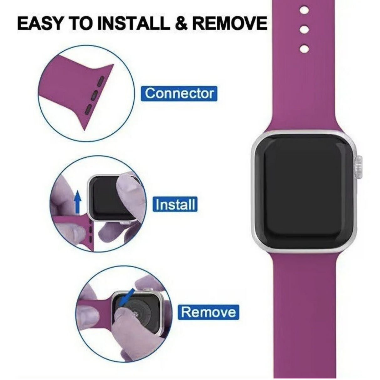 ACCESORIO CORREA RELOJ UNISEX CRS01 SMART TIME 1030593