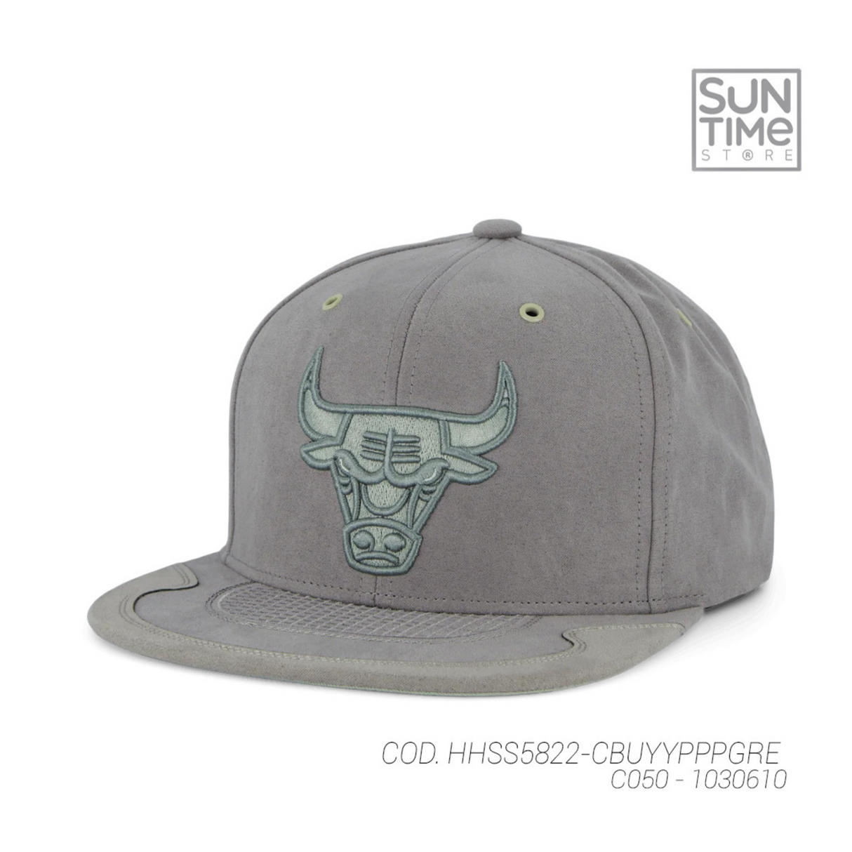 GORRA MITCHELL & NESS NBA-CHICACO BULLS  HHSS5822-CBUYYPPPGRE PLOMO URBANO 1030610