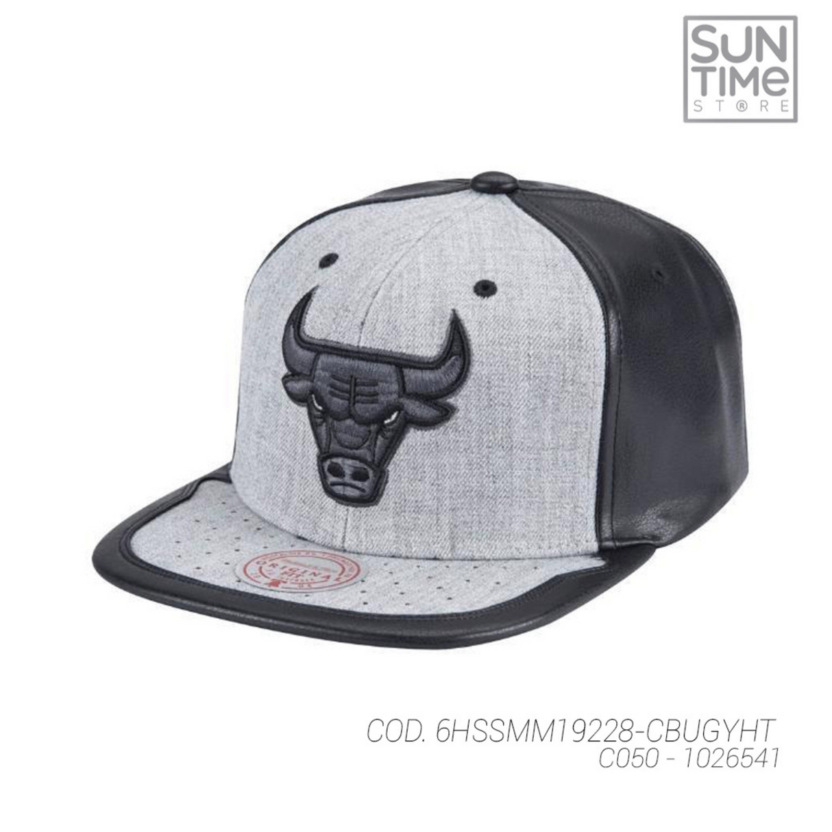 GORRA MITCHELL & NESS NBA-CHICACO BULLS  6HSSMM19228-CBUGYHT PLOMO URBANO 1030608