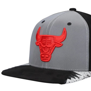 GORRA MITCHELL & NESS  NBA DAY 5 SNAPBACK BULLS  HHSS1102-CBUYYPPPGYBK PLOMO URBANO 1026542