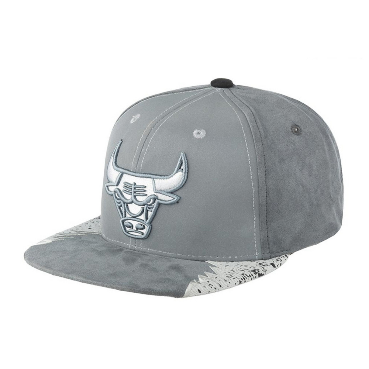 GORRA MITCHELL & NESS  NBA DAY 5 SNAPBACK BULLS  HHSS1102-CBUYYPPPGREY PLOMO URBANO