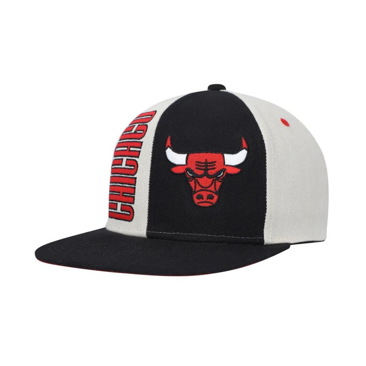 GORRA MITCHELL & NESS  NBA POP PANEL SNAPBACK BULLS  HHSS5290-CBUYYPPPOW BEIGE URBANO 1026543