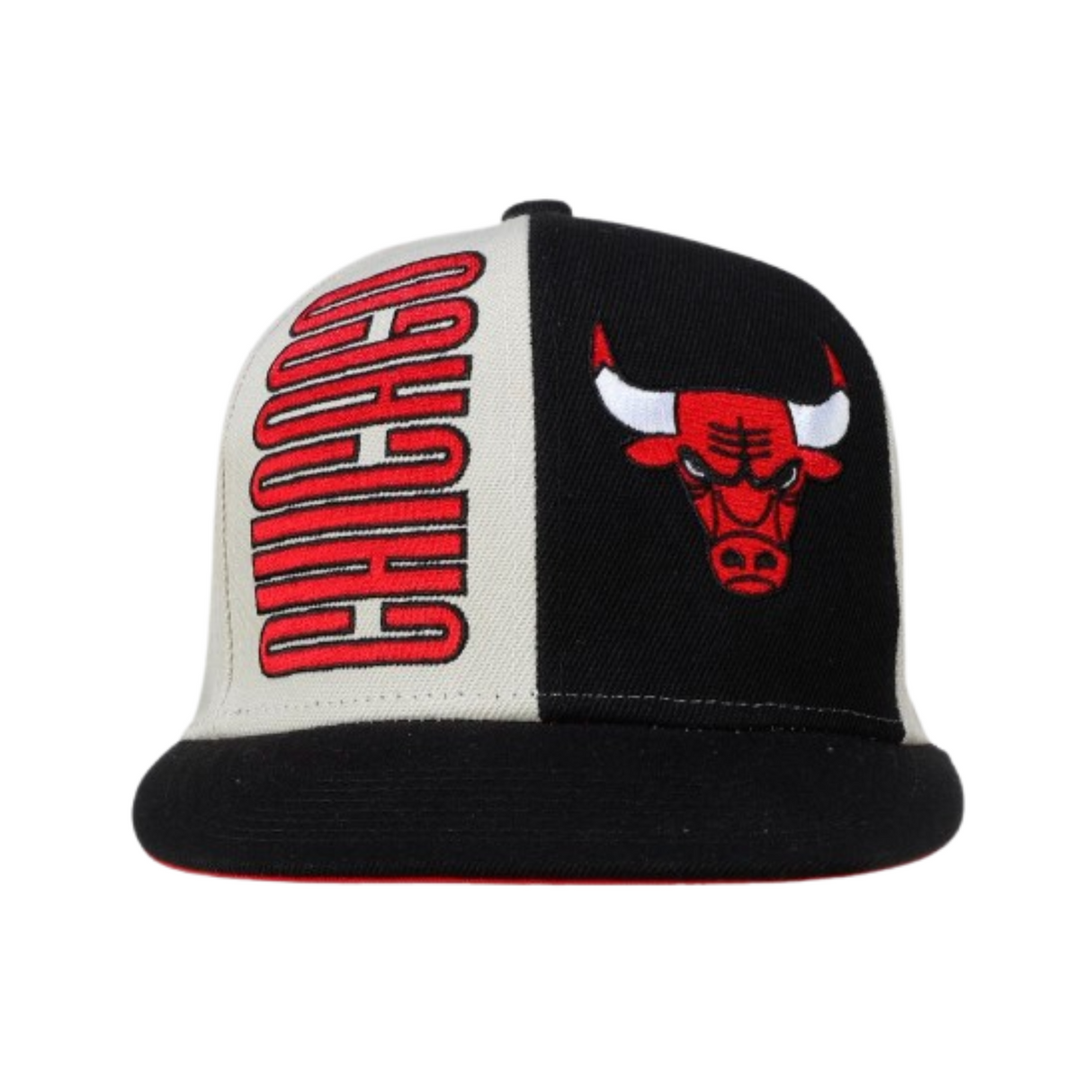 GORRA MITCHELL & NESS  NBA POP PANEL SNAPBACK BULLS  HHSS5290-CBUYYPPPOW BEIGE URBANO 1026543