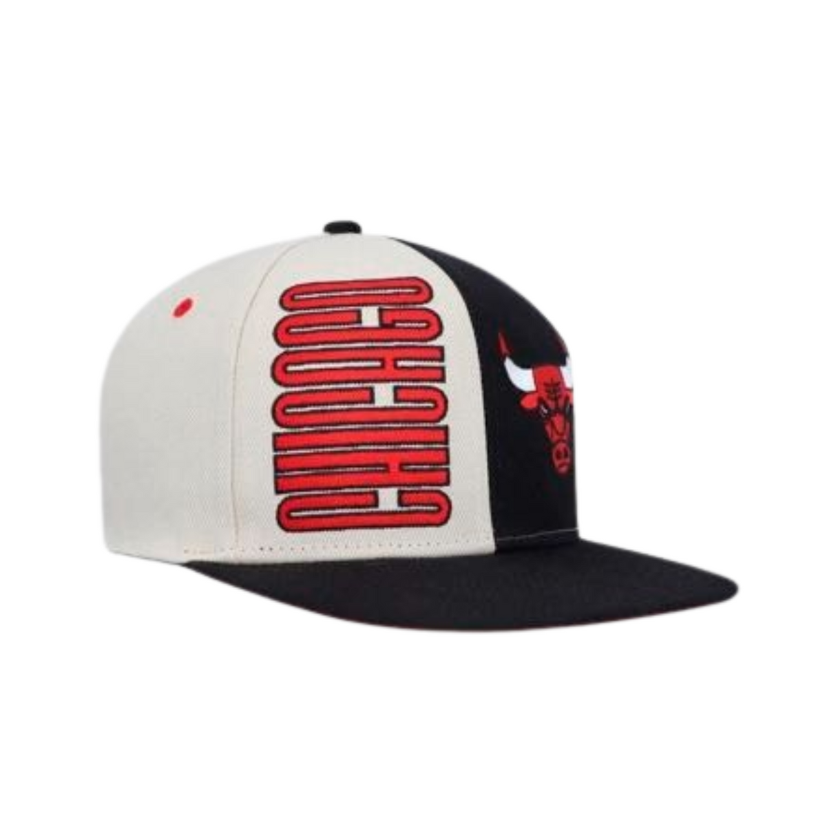 GORRA MITCHELL & NESS  NBA POP PANEL SNAPBACK BULLS  HHSS5290-CBUYYPPPOW BEIGE URBANO 1026543