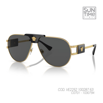 LENTES DE SOL UV400 UNISEX VE2252 100287 63 VERSACE DORADO CASUAL 1030794