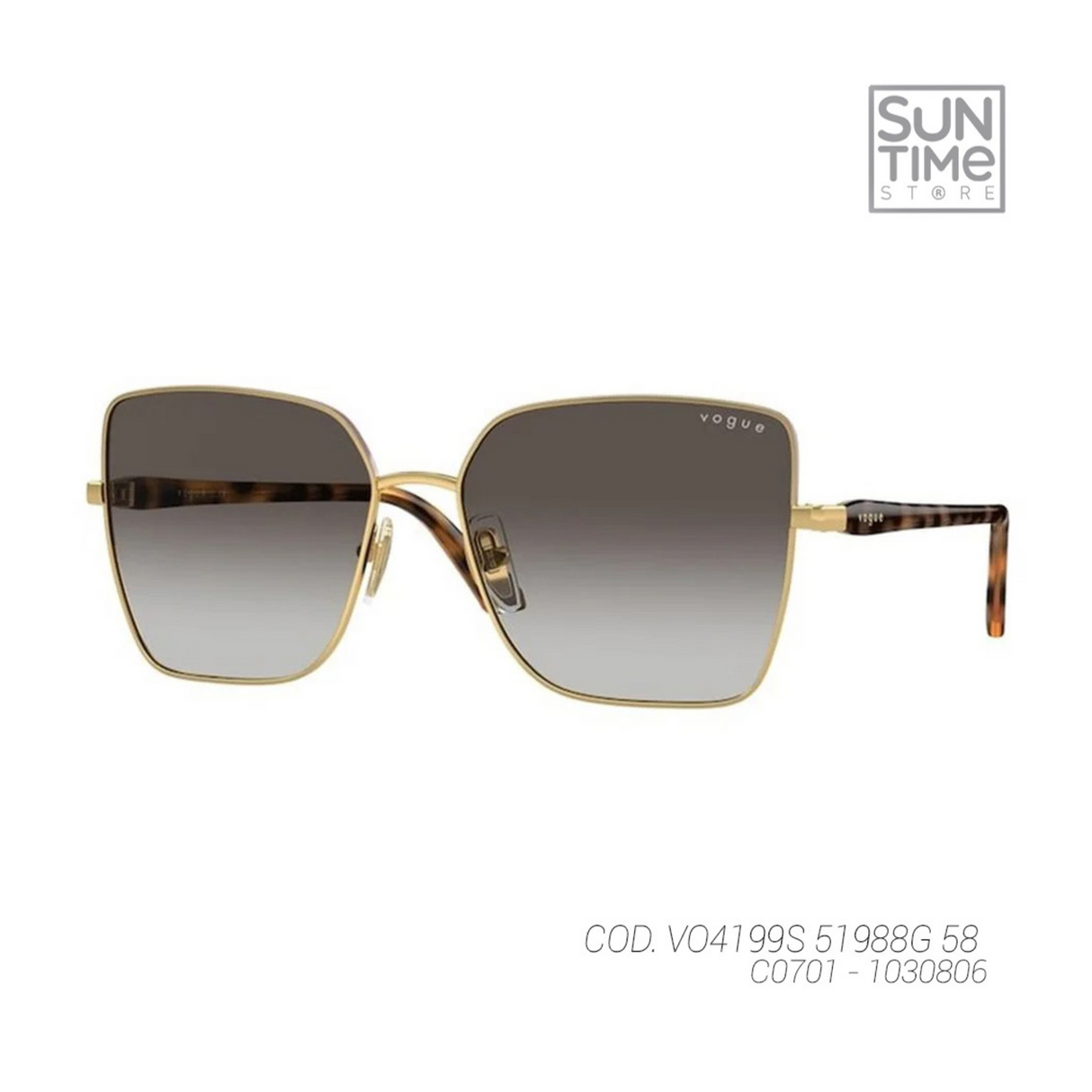 LENTES DE SOL UV400 MUJER VO4199S 51988G 58 VOGUE DORADO CASUAL 1030806